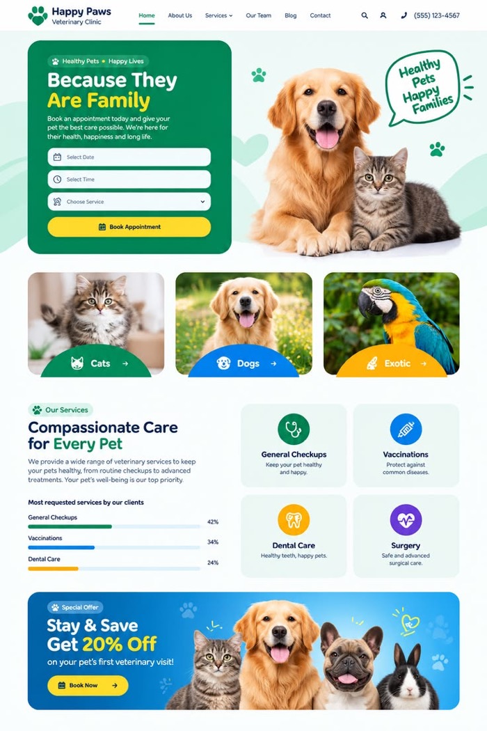 Referência Happy Paws