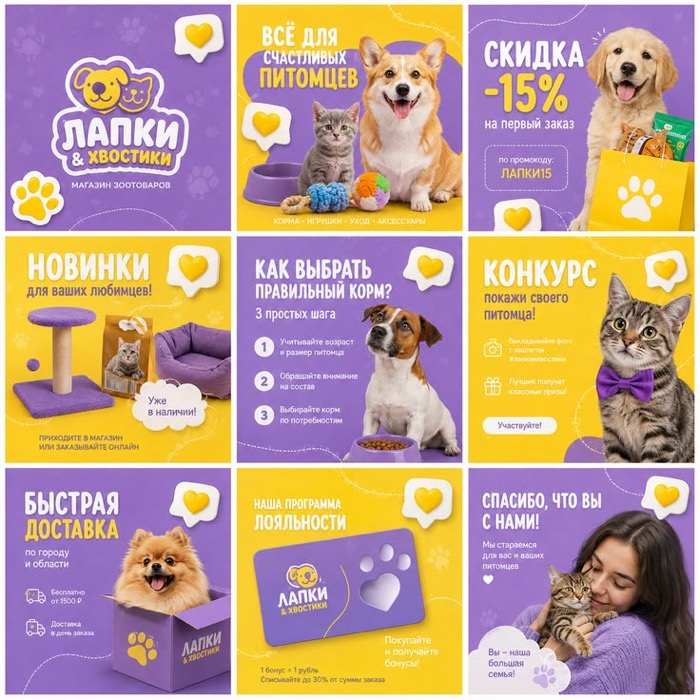 Referência Lapki i Khvostiki
