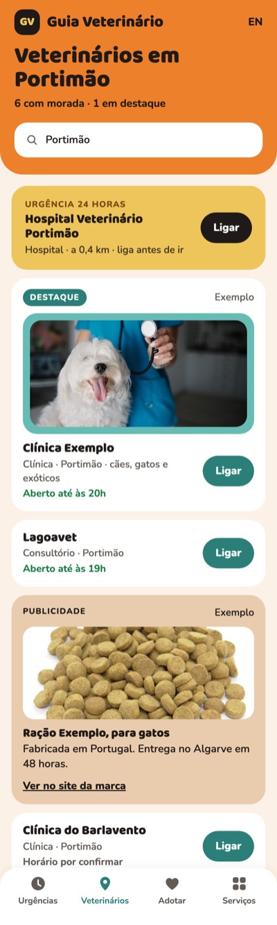 PetZen: Portimão, destaque e publicidade