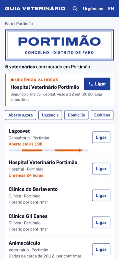 A placa da rua: Portimão